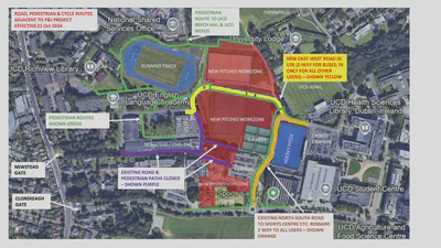 Beech Hill to/from Belfield October 2024